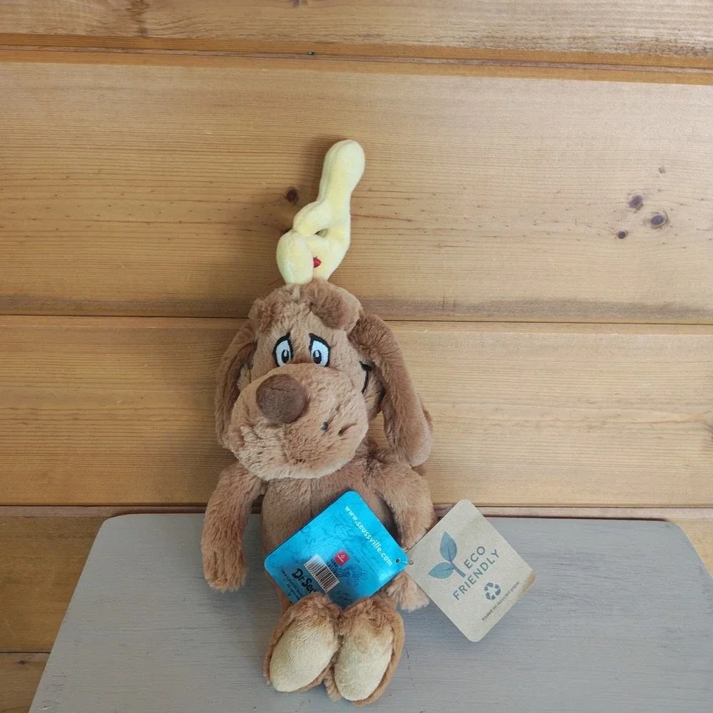 Dr. Seuss How The Grinch Stole Christmas‎ Max Plush Toy New Eco Friendly D42